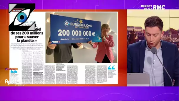 [Zap Télé_Part 1] Un gagnant à l'Euromillions cède sa fortune pour sauver la planète ! (07/04/22)