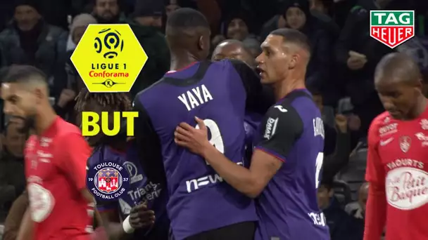 But Bafodé DIAKITE (16') / Toulouse FC - Stade Brestois 29 (2-5)  (TFC-BREST)/ 2019-20