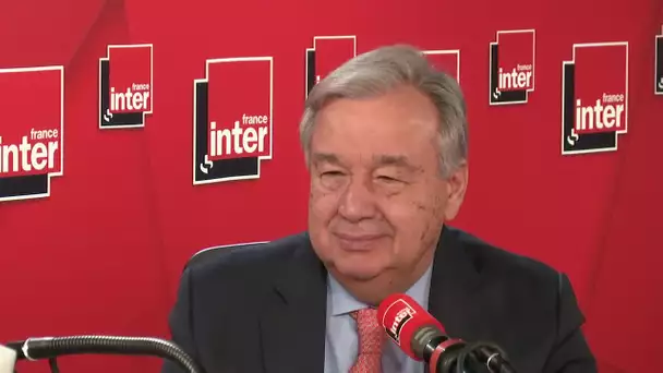 Antonio Guterres, invité du grand entretien