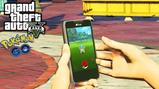 POKEMON GO SUR GTA 5 !