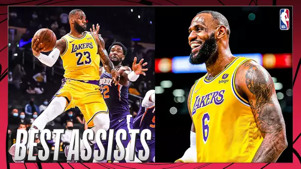 LeBron James Best Assists Of The 2021-2022 NBA Season!