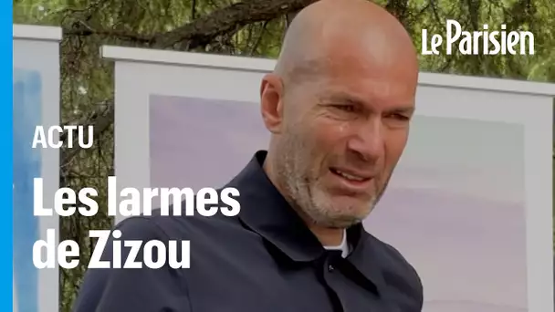 Les larmes de Zinedine Zidane pour les enfants malades du cancer