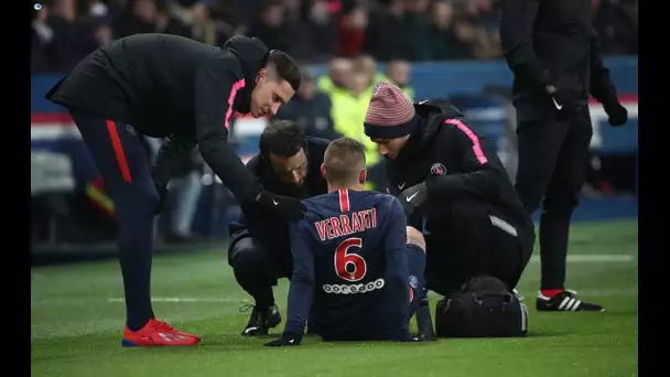 PSG - Guingamp (9-0) : 'Une performance  dingue, mais la blessure de Verratti plombe l&#039;ambiance'