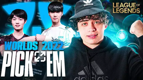 QUELLE ÉQUIPE GAGNERA LES WORLDS ? (Pick'em Worlds LoL 2022)
