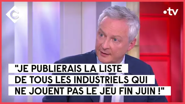 Inflation : les prix vont-ils enfin baisser ? - Bruno Le Maire - C à vous - 05/06/2023