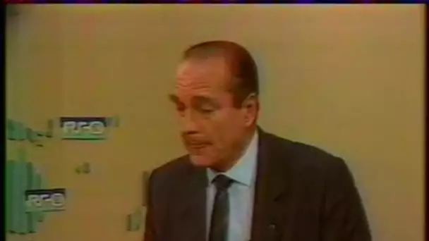 Interview (RFO) de Jacques Chirac à propos du financement des partis politiques