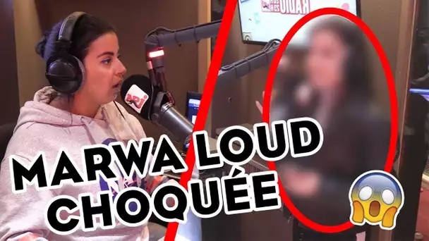 MARWA LOUD CHOQUÉE PAR UNE COVER EN DIRECT !