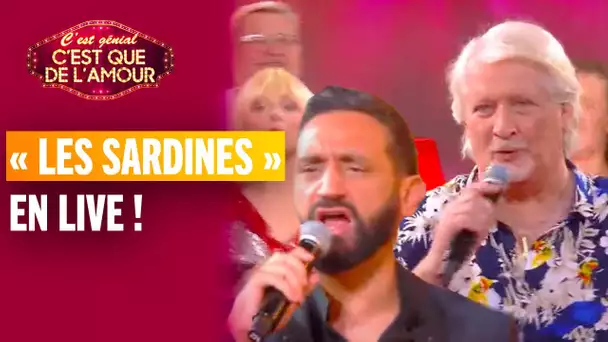 Patrick Sébastien et Cyril Hanouna - Les sardines (Live @C'estquedel'amour)