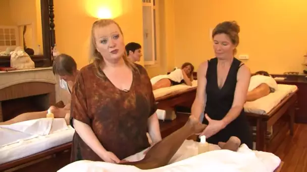 Une formation chez la masseuse des stars