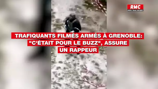 Trafiquants filmés armés à Grenoble: "C'était pour le buzz", assure un rappeur