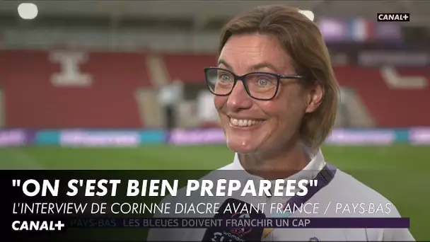 L'interview de Corinne Diacre avant France / Pays-Bas - Euro Féminin 2022