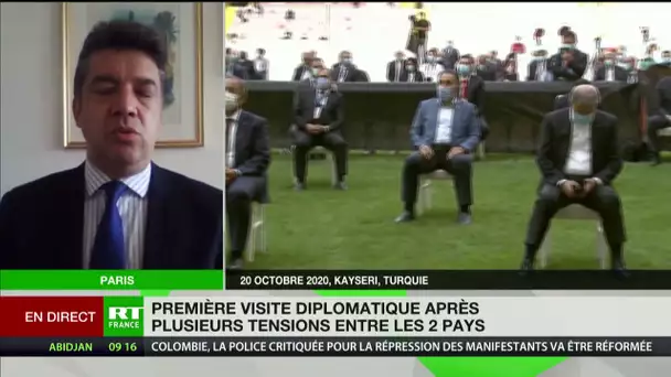 Déplacement de Cavusoglu en France : «L’idée est de montrer qu’on ne veut pas rompre les relations»