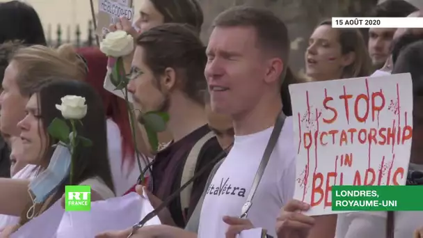 Manifestations en Biélorussie : le monde descend dans les rues pour exprimer sa solidarité