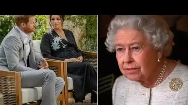 La reine pensait que l'interview d'Oprah de Meghan et Harry était un "non-sens télévisé"