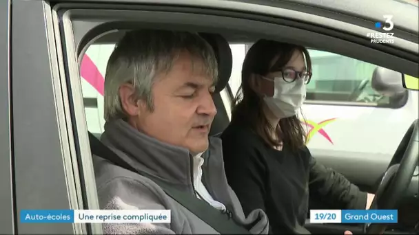 Déconfinement : le feu vert a été donné aux auto-écoles, une reprise compliquée