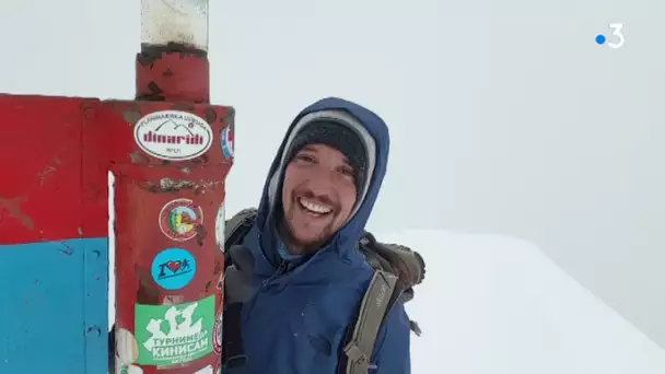 Benjamin Verlière, alpiniste "récolteur" de déchets
