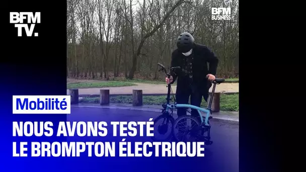 Nous avons testé le Brompton Electric, le vélo pliant "made in London"