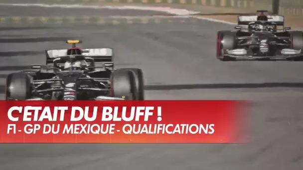 Les Mercedes sortent du bois en début de Q3 ! - GP du Mexique