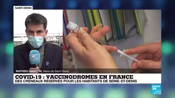 "On vaccinera 10 000 personnes par semaine" au Stade de France, affirme le maire de Saint-Denis