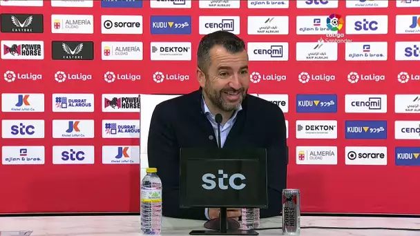 Rueda de prensa UD Almería vs RCD Espanyol de Barcelona