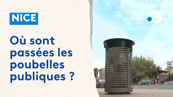 Où sont passées les poubelles publiques dans les rues de Nice ?