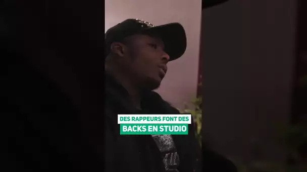 Quand les rappeurs font leurs backs en studio !