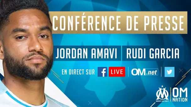 La conférence de Jordan Amavi et Rudi Garcia #OGCNOM