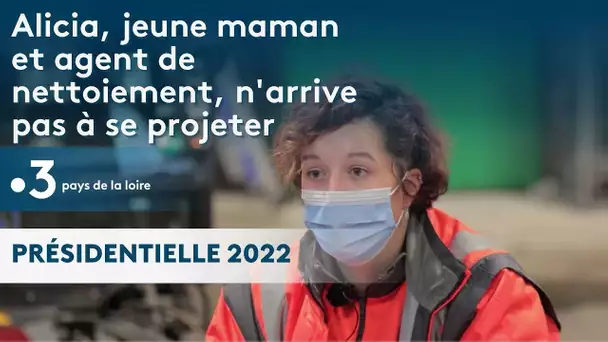 Présidentielle 2022 : Alicia, jeune maman et agent de nettoiement, n'arrive pas à se projeter