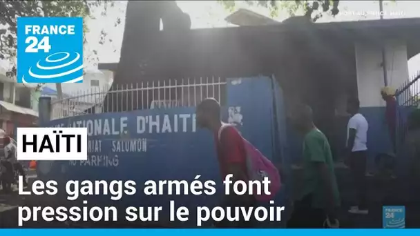 Haïti : les gangs armés maintiennent la pression sur le pouvoir • FRANCE 24