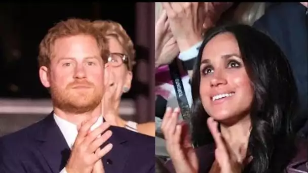 Le signe secret du prince Harry et de Meghan montrait « l'harmonie » dans le mariage aux Invictus Ga