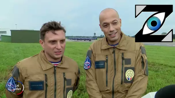 [Zap Télé] Cérémonie du 14 juillet : Mcfly et Carlito volent avec la Patrouille de France (15/07/21)