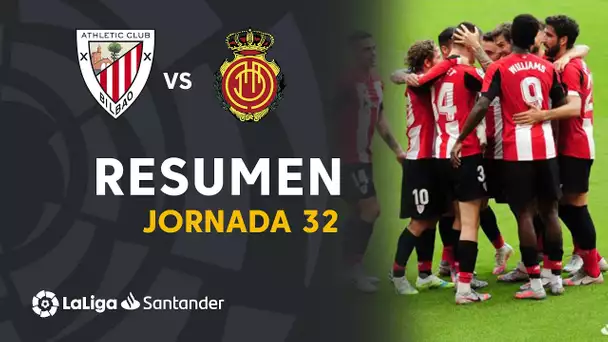 Resumen de Athletic Club vs RCD Mallorca (3-1)