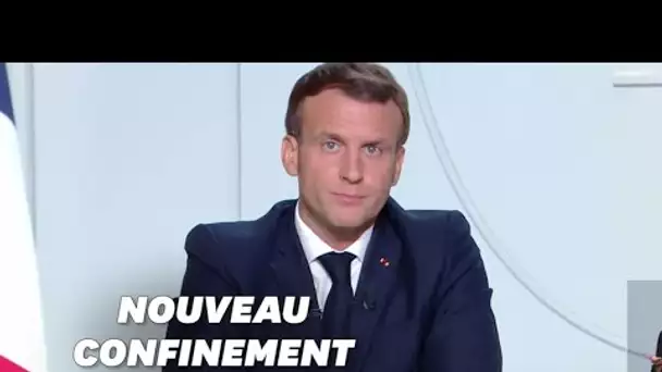 Macron annonce un reconfinement de toute la France dès vendredi