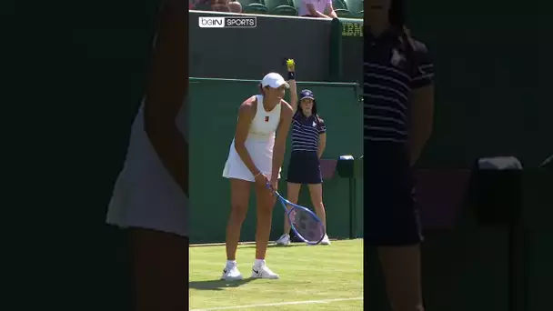 😭 Ce service de Madison Keys, du jamais-vu ! #shorts