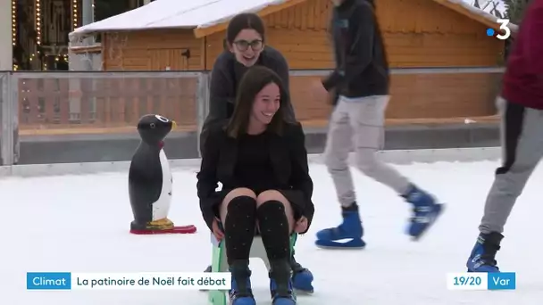 Hyères : La patinoire de Noël pose question