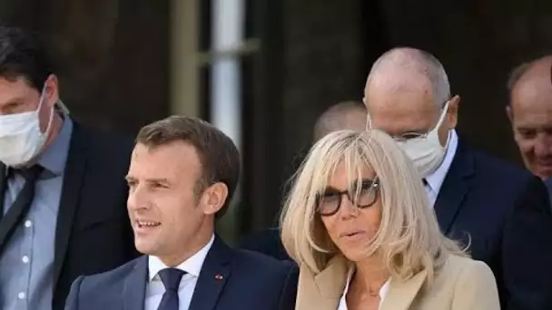 Brigitte et Emmanuel Macron bousculés lors d’une promenade : échanges très tendus
