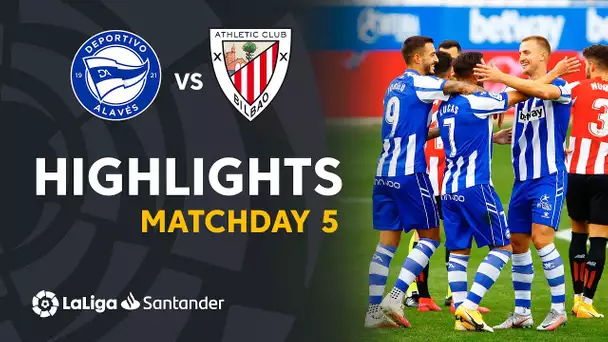 Highlights Deportivo Alavés vs Athletic Club (1-0)