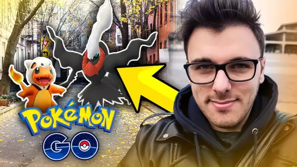 Pokemon GO : Raid Darkrai & Salamèche d'Halloween ! (ft. ma chérie et des amis)