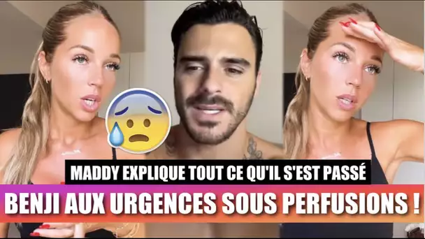 BENJI SOUS PERFUSIONS EN URGENCE À L'HÔPITAL... 😰 MADDY EXPLIQUE TOUT !! (LES MARSEILLAIS)