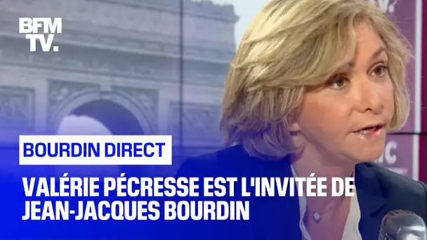 Valérie Pécresse face à Jean-Jacques Bourdin en direct