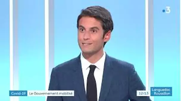 Montpellier : le porte-parole du gouvernement Gabriel Attal invité de France 3 Occitanie