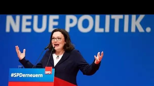 Andrea Nahles, une voix forte pour un SPD affaibli