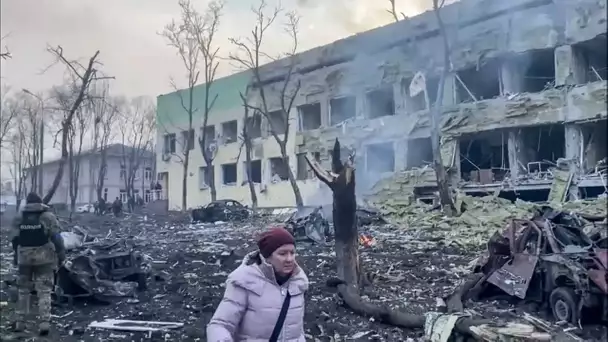 Guerre Ukraine : un hôpital pédiatrique bombardé à Marioupol