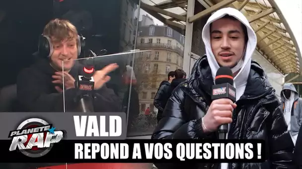 VALD GÂCHE un CONCERT de HAMZA ? Il répond à VOS questions ! #PlanèteRap