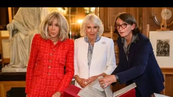 Camilla se lâche avec Brigitte Macron : un célèbre héros à l'origine de leur fou rire
