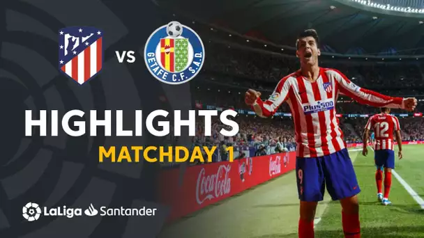 Highlights Atletico de Madrid vs Getafe CF (1-0)