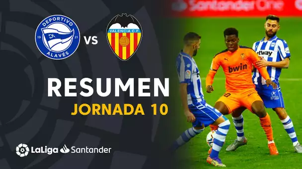 Resumen de Deportivo Alavés vs Valencia CF (2-2)