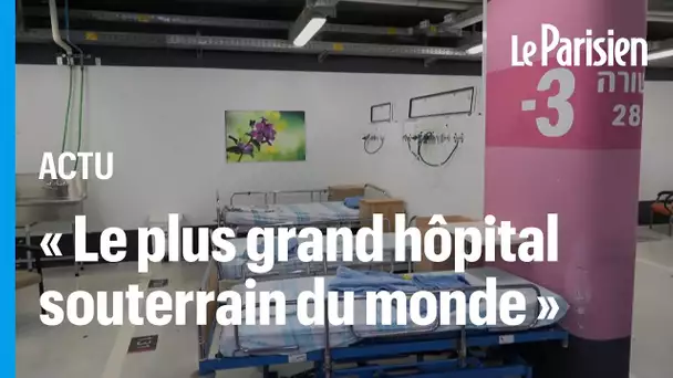 Israël : un immense parking transformé en hôpital de campagne, en cas de conflit avec le Hezbollah