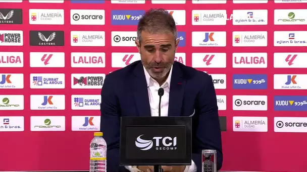 Rueda de prensa UD Almería vs Real Betis