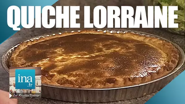 Recette : La "vraie" quiche lorraine |  Archive INA